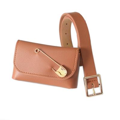 China High Quality Wholesale Fanny Pack With Removable Wallet Fashion Waist Pouch Belt Bags PU Women Leather Belt for sale