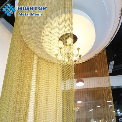 China Flexible metal fabric mesh curtain popular metal mesh decorative wire mesh/decorative wall panels for sale