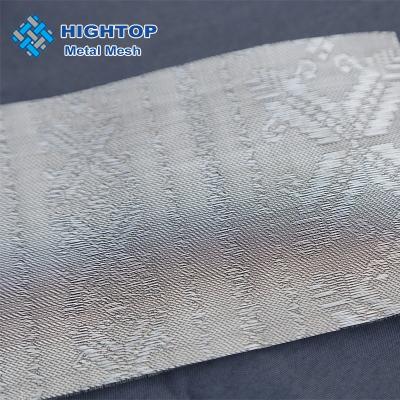 China Plain Weave Copper / Stainless Decorative Glass Laminated Woven Mesh For Metal Design for sale