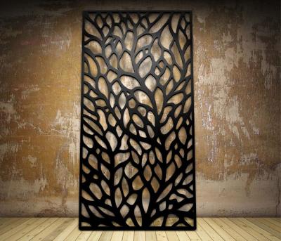 China Decorative Europe Laser Cut Aluminum Screen 2mm For Patio Covers for sale