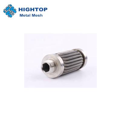 China Filtration industry building and construction racing car filter element 316L sintered folding filter tube felt for sale