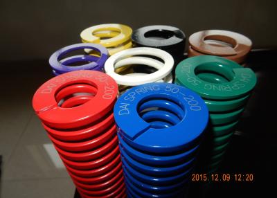 China High Amplitude 20mm Free Length Flat Wire Mould Coil Spring Light Load Type for sale