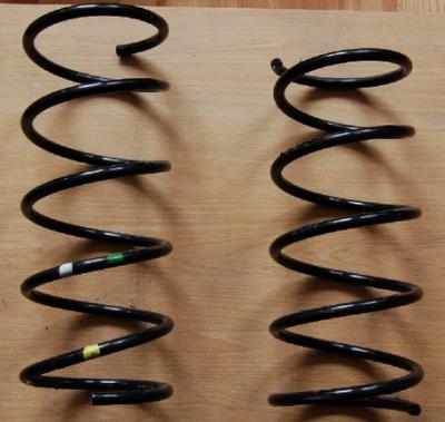 China Professional Truck Front Suspension Coil Springs With Electric Smelting for sale