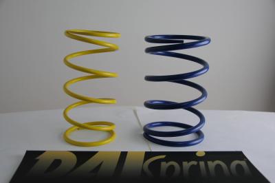 China Heat resistance SWPA yellow / blue light duty compression springs / compression coil spring for sale