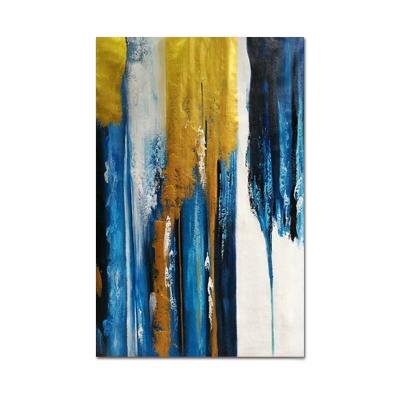 China Latest Modern Design Handmade Abstract Oil Painting With Frame Decorative Oil Painting For Wall Art for sale