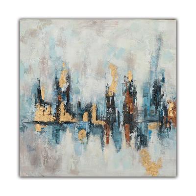 China Modern High Quality Hand Painted Abstract Oil Painting With Frame Decorative Oil Painting For Wall Art for sale