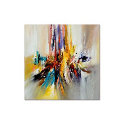 China Popular Custom Abstract Pure Hand Painted Acrylic Oil Painting FILE For Decorative Wall Painting Arts for sale