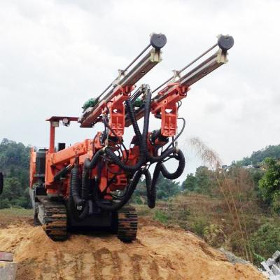 China Full Hydraulic Jumbo Drill , Hydraulic Twin Boom Jumbo Drilling Machine for sale