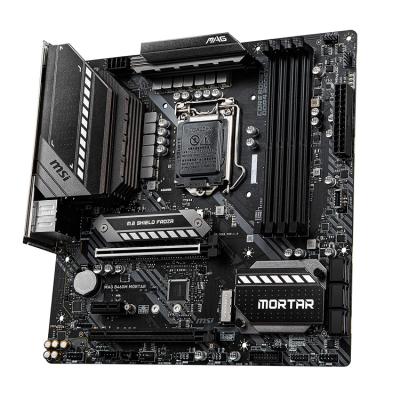 China 10th Gen In Phone Core LGA Socket DDR4 CFX M.2 Slots 1200 Mainboard M-S-I mA G B460M Mortar Gaming Motherboard Dual for sale