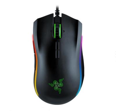 China High DPI Ra zer Mamba Elite 16000 DPI 9 Buttons RGB Sensor Chroma Wired Gaming Mouse Per Programmable Optical Mouse for sale