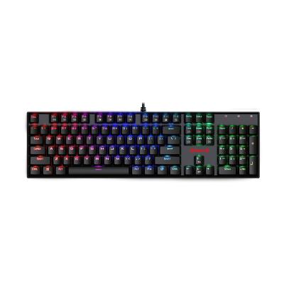 China Hot Selling Red Dragon K551 Keyboard RGB LED Keyboard 104 Key Gaming Mechanical Keyboard Plug & Play For Desktop Laptop for sale