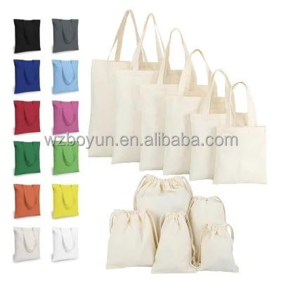 China Reusable Organic Reusable Cotton Shoulder Shopping Gift Tote Bag With Custom Logo for sale