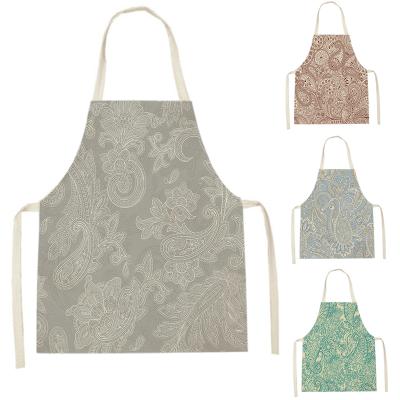 China Home Waterproof Bibs Canvas Household Cleaning Chefs Cooking Kitchen Cooking Aprons For Women for sale