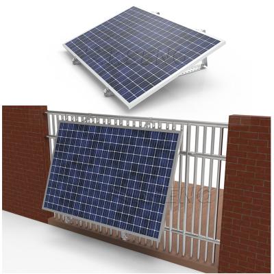 China AL6005-T5 New Application Home Balcony Adjustable System Solar Panel Mount Bracket Kit Balcony Solar Mounting Bracket for sale