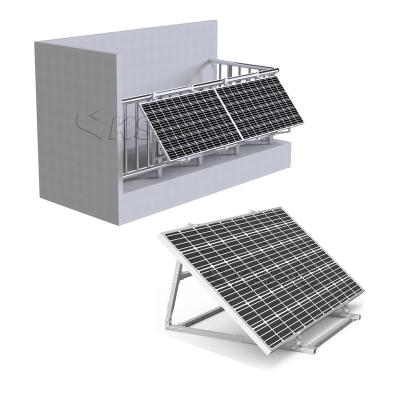 China Easy Mount Kit AL6005-T5 PV System Solar Photovoltaic Adjustable Triangle Bracket Solar Panel Bracket For Solar Panel for sale