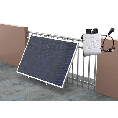 China Eu Home Small Stock On Grid Balcony Solar System 400 Watt Balcony Solar Panel 600W Balkonkraftwerk for sale