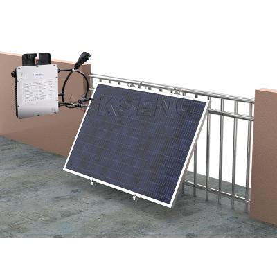 China Plug & Play Balcony Solar Panel Balkonkraftwerk 600Watt Stock 400W Eu Micro Inverter Fotovoltaico Home Micro Solar Panel System for sale