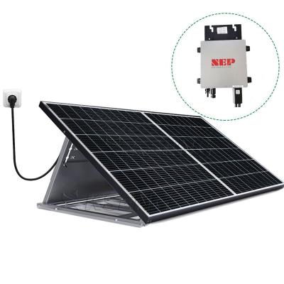 China 600W Solar Panel Home European Balcony Warehouse Balkonkraftwerk Power Plant Balcony Solar System for sale