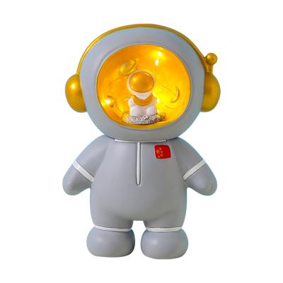 China The night light piggy bank The factory sells the multifunctional night light astronaut piggy bank for sale