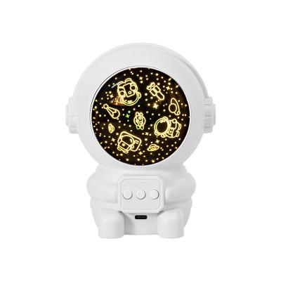 China Dreamy Astronaut Night Light Projector Eco-friendly Night Light 360 Degree Rotation Star Master Atmosphere Night Light Projection Baby LED for sale