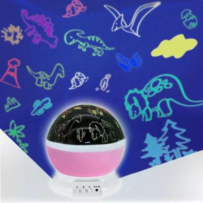 China Eco - Friendly Led Baby Kids Projector Battery Power Moon Star Near Light Rotation for sale