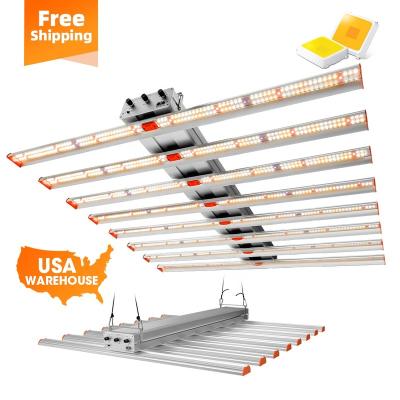 China Seed Starting USA STORE Dropship Flower Lm301H Lm301B Free Shipping UV Commercial Plants Indoor Veg Led Grow Strip Samsung Grow Light Bar for sale