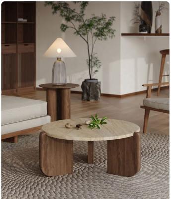 China (Other) Calacatta Alto Adjustable Coffee Table Set Marble for sale