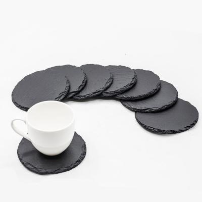 China Wholesale Modern Handmade Custom Slate Blank Eco-Friendly Custom Coaster With Printing Coaster for sale