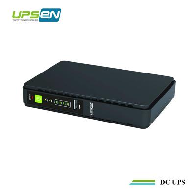 China Portable DC Poe Mini Computer Power Supply UPS with 4pcs Li Battery for sale