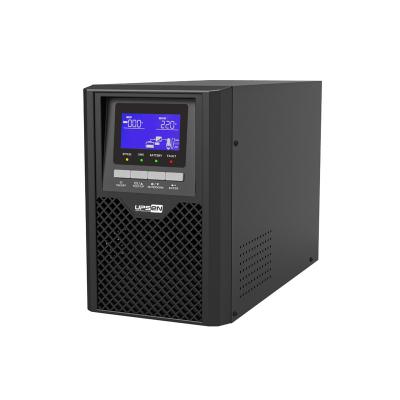 China Online Networking 3kva 208V UPS Battery Backup With Double Conversion For Computer With LCD Display for sale