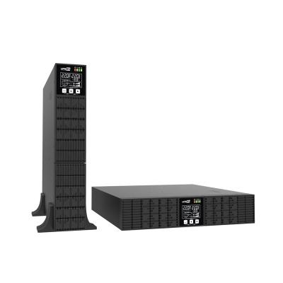 China High Frequency Online COMPUTER UPS Rack Tower Converitable Sine Wave Output UPS for sale