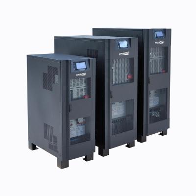 China Safety/Monitoring/Alarm Power Factor 0.9 Low Frequency Online UPS 60kVA with Parallel Exchangeable Function and Heat Surge Protection Against Lighting for sale