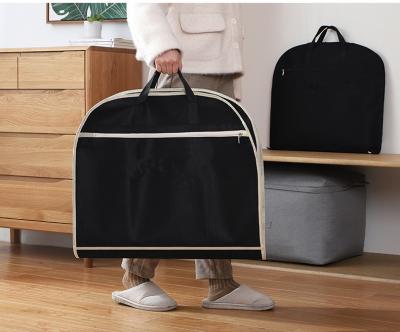 China Durable Clothes Wedding Dress Coat Storage Manufacturer Closet Organizer Shopping Bag Protector Garment Bag Suit for sale