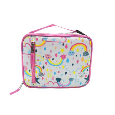 China Waterproof Portable Lunch Bag For Kids OEM Insulated Food Cooler Bag Customized Cooler Bag OEM for sale