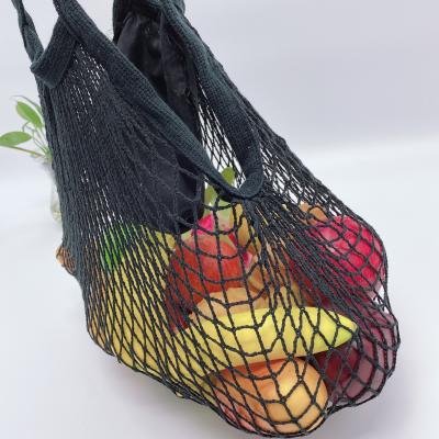 China Eco - Friendly Accept Custom Fruit Mesh Bags Mesh Drawstring Bag Vegetable Bag Cotton for sale