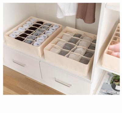 China Viable Closet Underwear Organizer Drawer Divider Storage Box Underwear Organizer For Home Organizer for sale