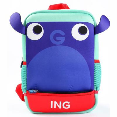 China China Manufacturer Cartoon Waterproof Pattern Backpack Custom Size Kids Backpack for sale