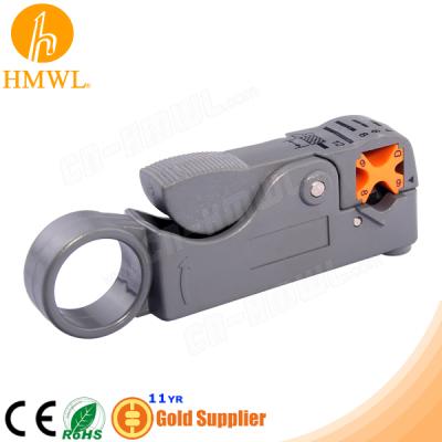 China RG6 RG58 RG59 RG62 (3C/4C/5C) coaxial cable stripping pliers stripper HM-ST332 for sale