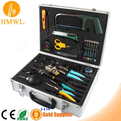 China Tool Kit 23 Pieces Multifunctional Tool Kit Case with Tweezers Scissors for sale