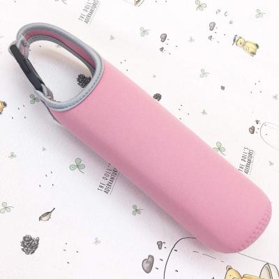 China Neoprene Water Bottle Holder Waterproof Water Bottle Holder Neoprene Sleeve Bag Coolie Coolie Holder for sale