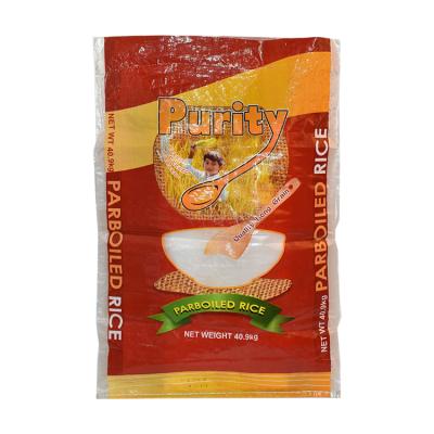 China Moisture proof empty rice bags for sale China factory pp woven rice bags empty rice bags for sale for sale