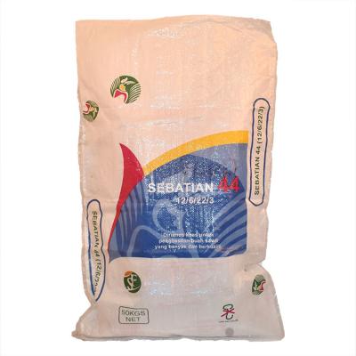 China Good Quality Recyclable Empty Fertilizer Bags For Sale Single Layer Plastic Fertilizer Chemical Fertilizer Bags for sale