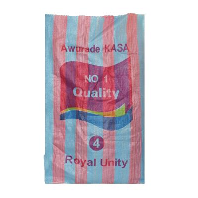 China Recyclable Wholesale Empty Bags For Grains Polypropylene Bags 25kg 50kg Agriculture Bags for sale