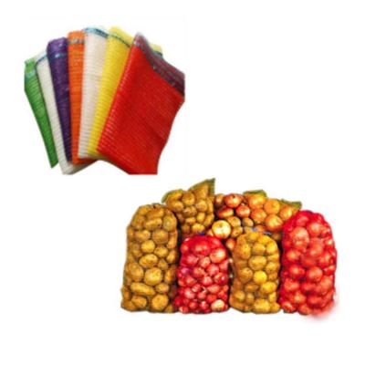 China Recyclable Wholesale Reusable Storage PP Mesh Bags For Onion Garlic Potato Carrot for sale