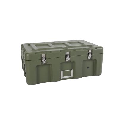 China PE Customize Plastic Portable Heavy Duty Equipment Crate Mold Roto Military Outdoor Service Crate for sale