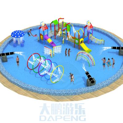 Cina Diametro commerciale dell'attrezzatura 20m del gioco dell'acqua dei bambini di Waterpark di zona di impatto dell'onda della famiglia in vendita