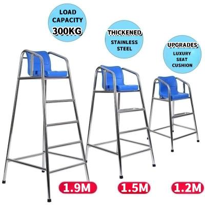 China Salvavidas de acero inoxidable Chair Sliver +Blue del parque 304 del agua de Rts el otro equipo del juego del agua en venta