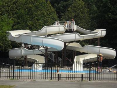 중국 Amusement Kid Water Park Equipment Children Playing Slides Set 판매용