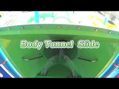 Kids Water Park Amusement Rides Fiberglass Water Slides For Children