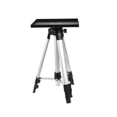 China 2021 New Product PORTABLE Tripod 45cm-119cm Foldable Aluminum Tablet Tripod Stand With Tray for sale